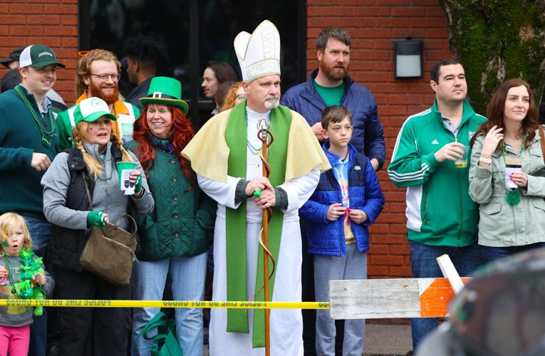 Man in Pope's outfit during parade.JPG