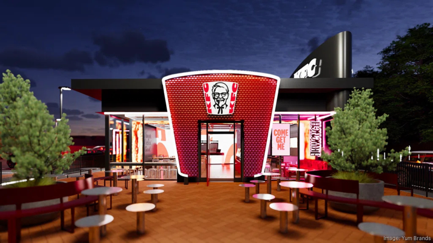 KFC new design mockup