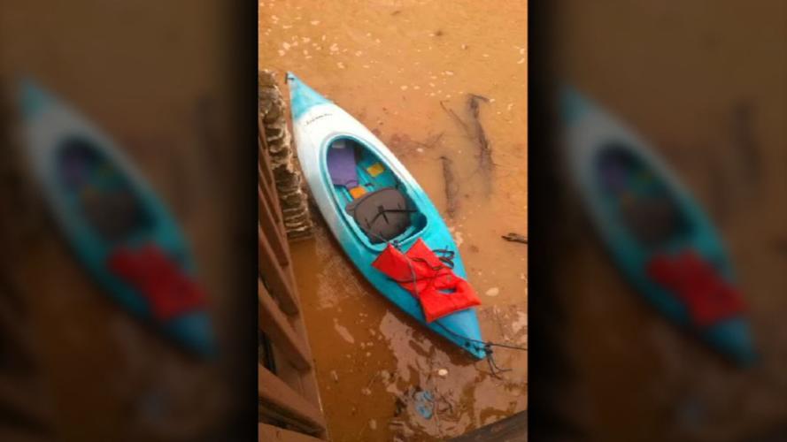 Kayak stolen from home on Transylvania Beach