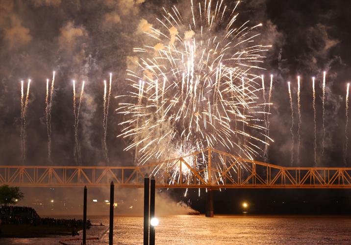 Fireworks errupt from bridge.JPG