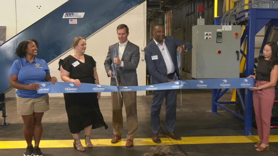RecycWELL initiative ribbon cutting 8-28-24