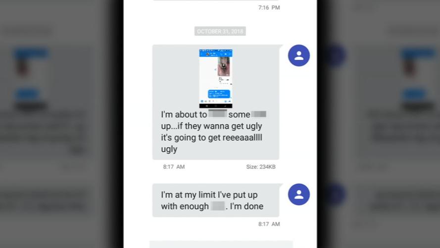 Threatening text message, allegedly from Bullitt Central teacher Dusty Witherspoon