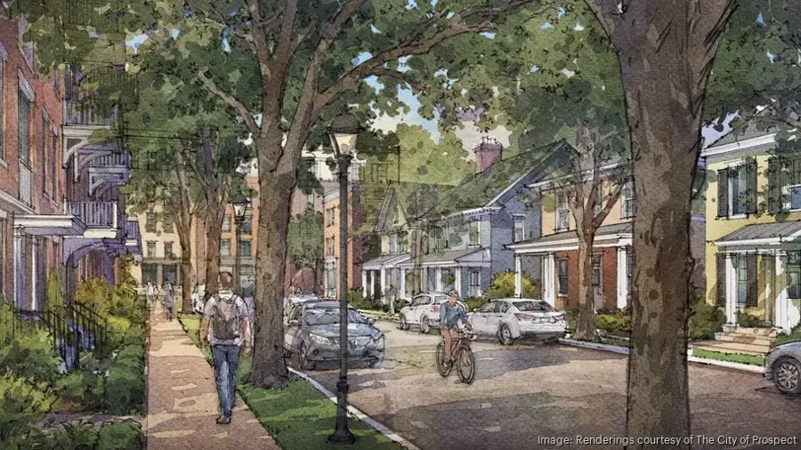 Proposed downtown Prospect rendering