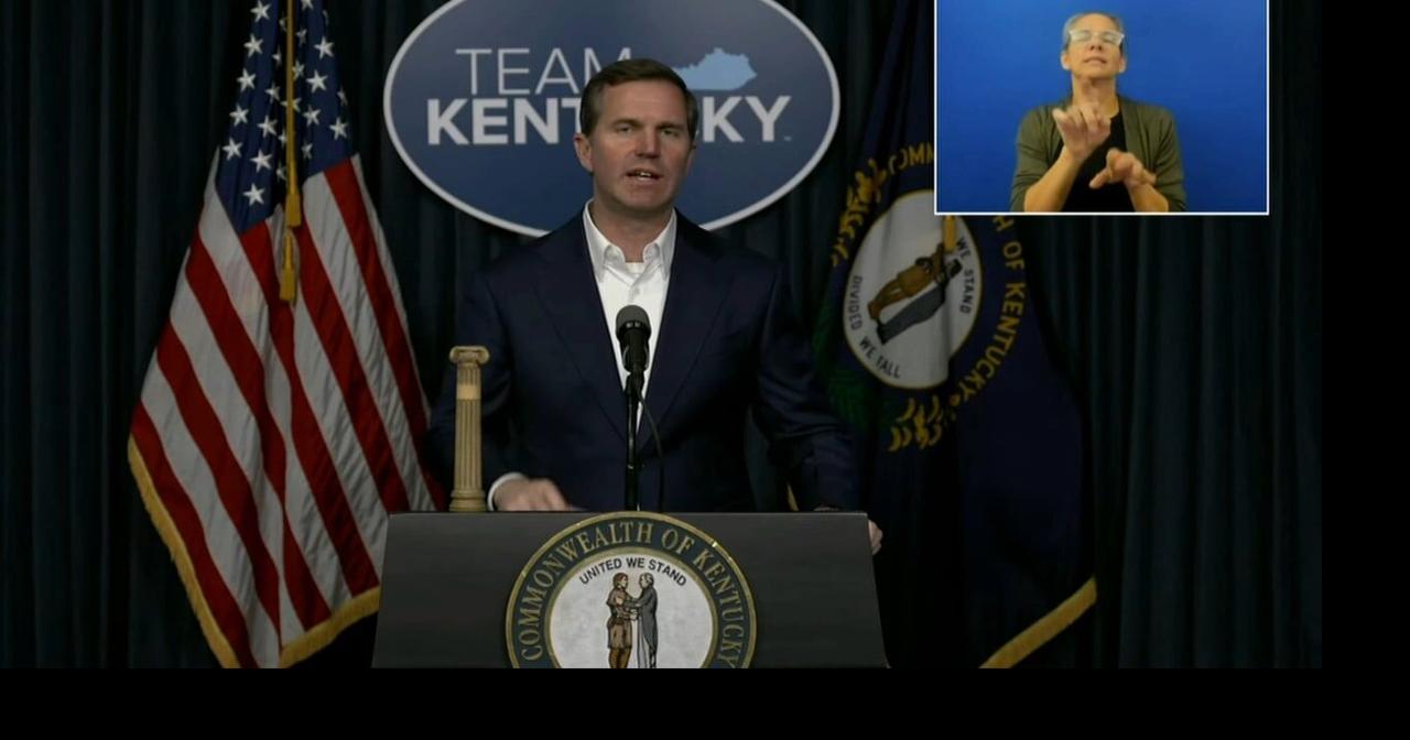 Kentucky Gov. Andy Beshear comments after US government reopens