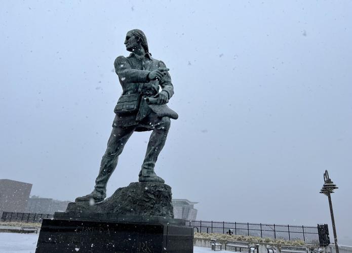 Snow on the Belvedere 1-28-22