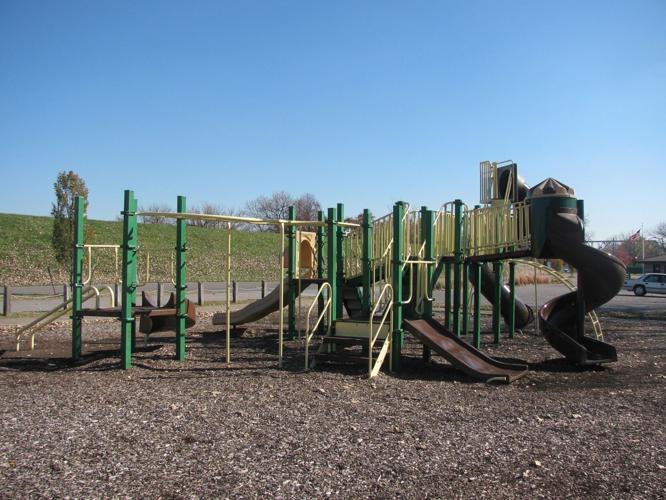 Old playground at Ashland Park - 5.6.24