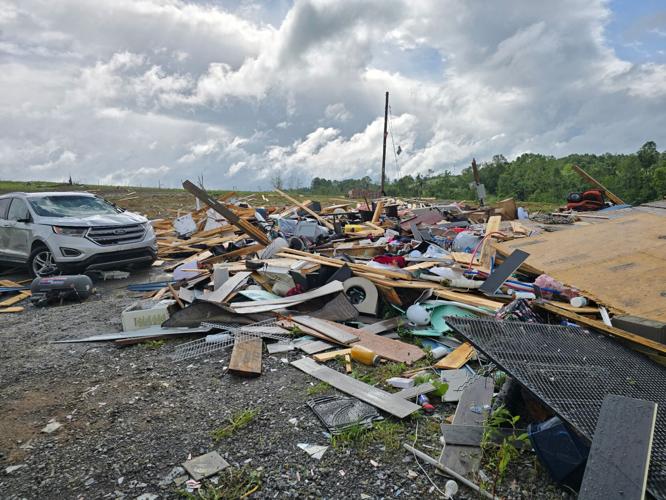 washington county sheriff ky long run road tornado damage photo 05/30/25