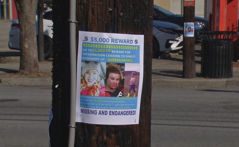 Andrea Knabel has now been missing 17 months