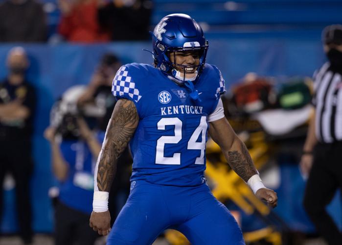 Kentucky Wildcats running back Christopher Rodriguez Jr.