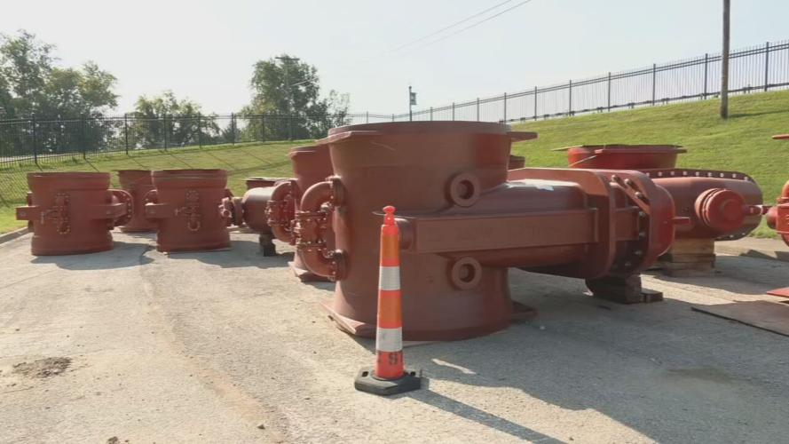 New water pipes for Frankfort Avenue project