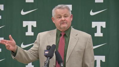 Trinity head coach Jay Cobb