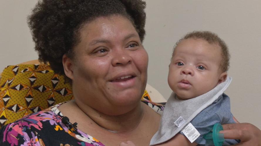 April Daughtery, Black Birth Justice client