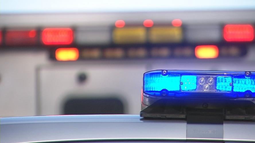 Police and ambulance lights