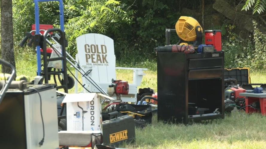 Stolen items recovered by Louisville Metro Police