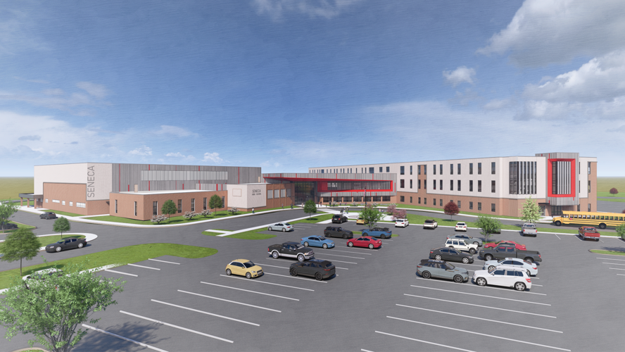 Seneca High School Rendering