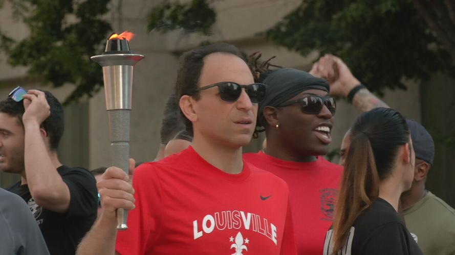 Law Enforcement Torch Run for Special Olympics Kentucky in Louisville 5-30-24