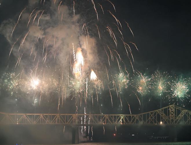 Fireworks pop off bridge.JPG