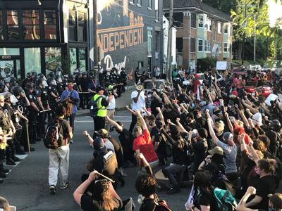 Protests in Louisville, May 30, 2020