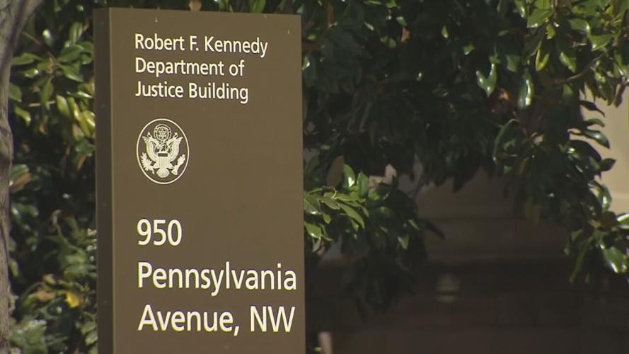 Department of Justice Sign