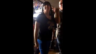 UK fan identified as Ashley Lyles