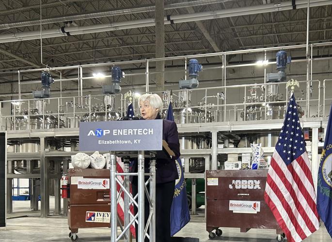 Janet Yellen in Elizabethtown Kentucky