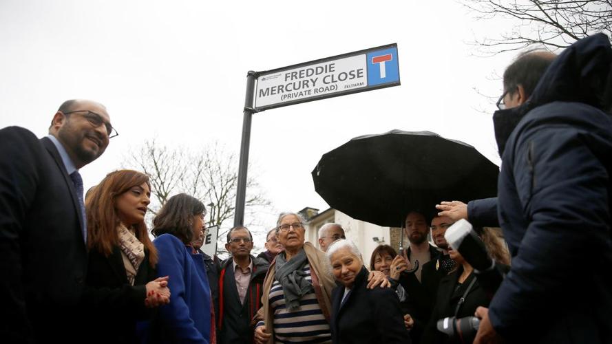 London street named for Freddie Mercury