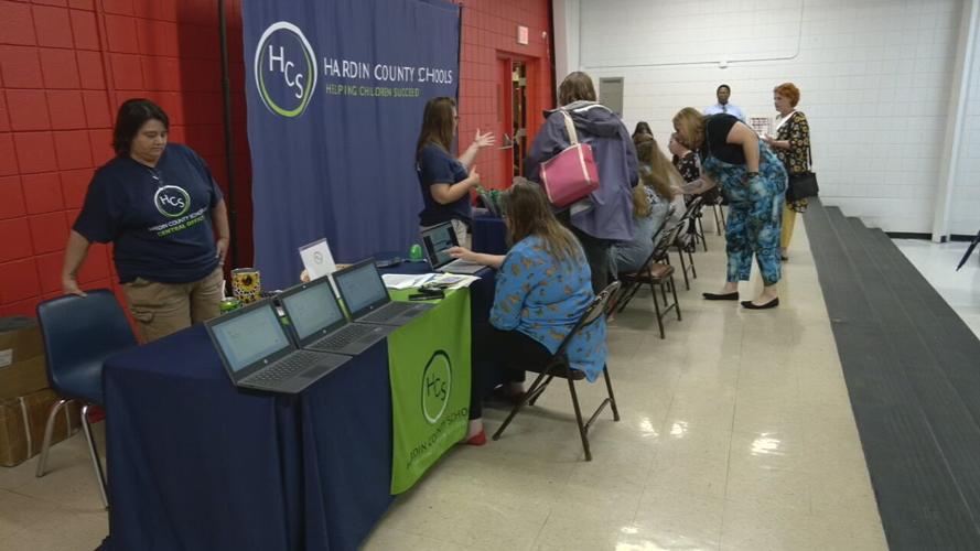 Hardin County Schools career fair 6-7-23