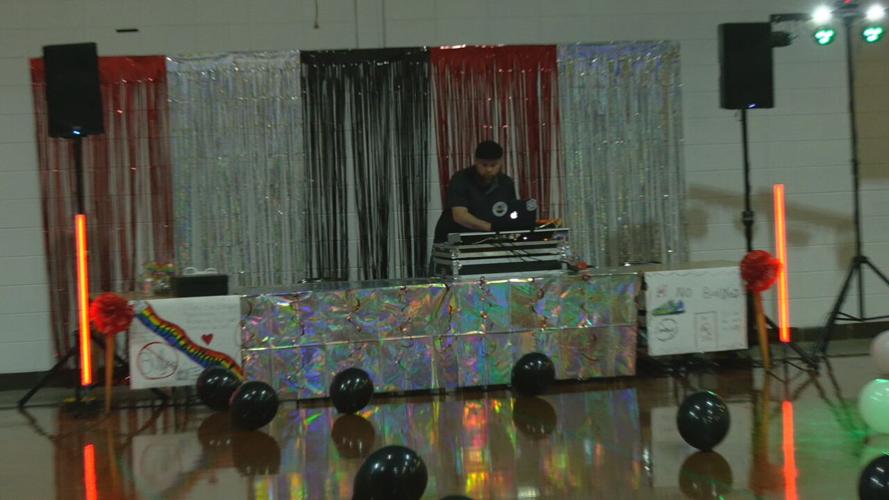 Tomas Jefferson Middle School Stomp Bullying Ball 11-2-23