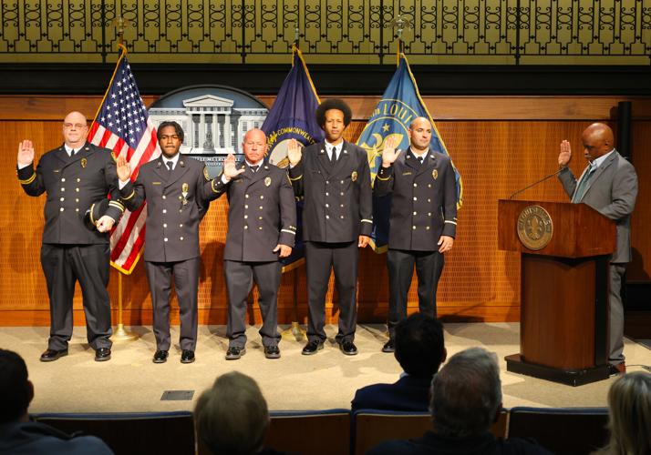 Louisville Fire promotes five captains