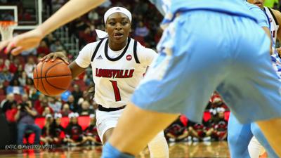 Dana Evans Louisville basketball