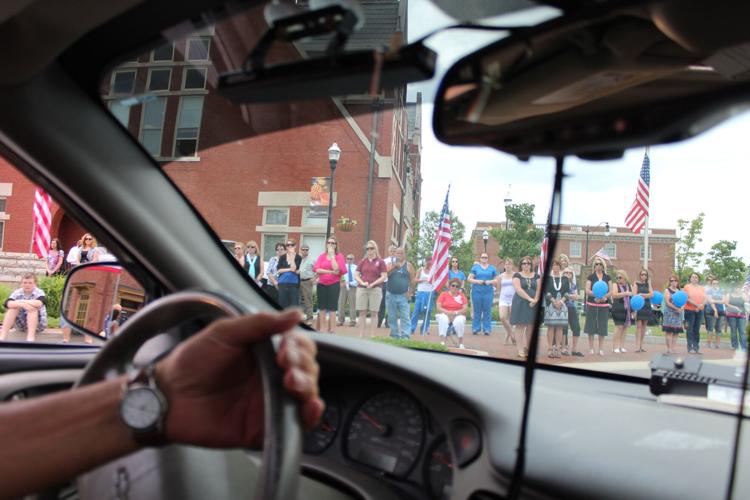 Funeral service and procession for Bardstown Police Ofc. Jason Ellis on May 30, 2013