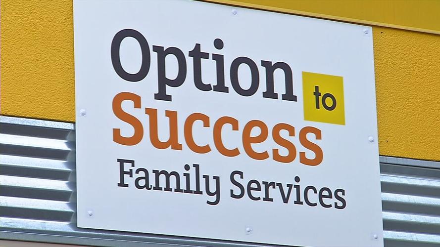 Option to Success Family Services sign