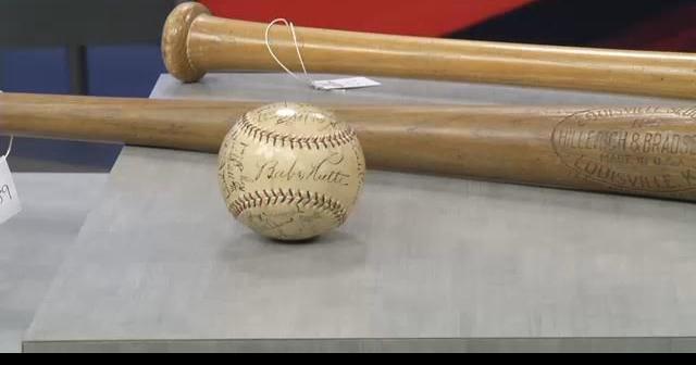 Autographed Babe Ruth bat discovered at Hunt Auctions Appraisal