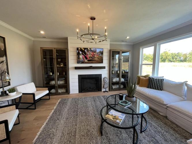 St. Jude Dream Home living room