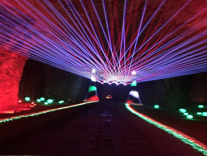 Lasers at Lights Under Louisville