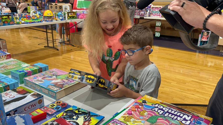 "Christmas in July" at Campbellsville High School