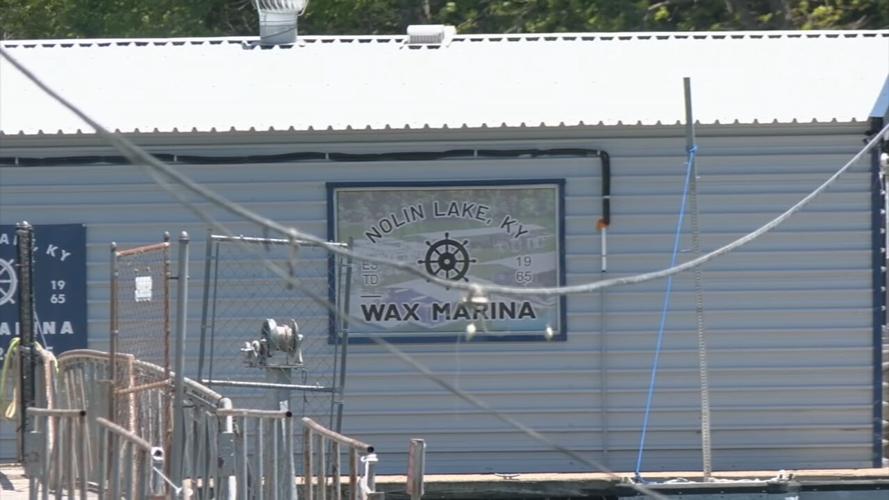 Nolin River Lake high water levels 5-22-25