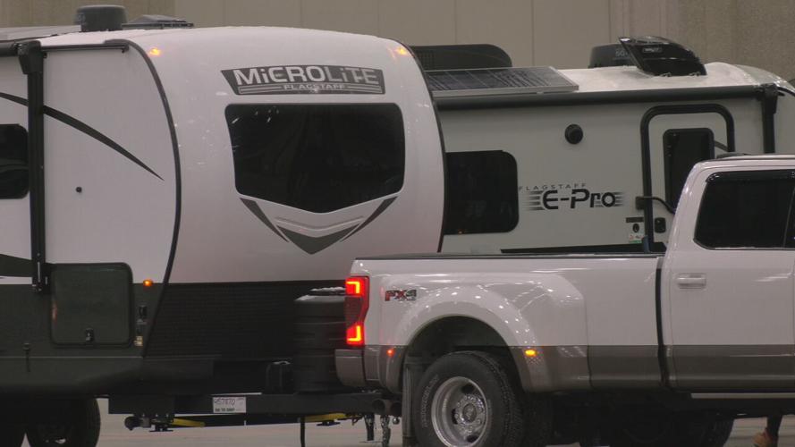 RV AND BOAT SHOW SETUP