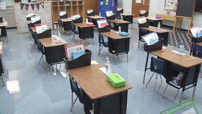 Empty classroom