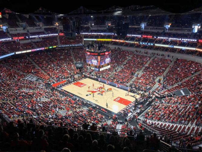 Inside KFC Yum! Center