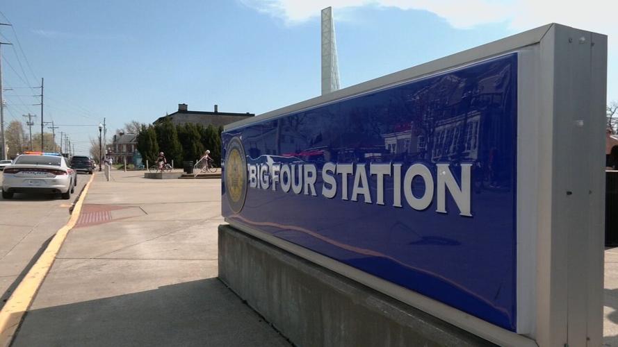 Big Four Station at Big Four Bridge on Jeffersonville side - 3.22.26