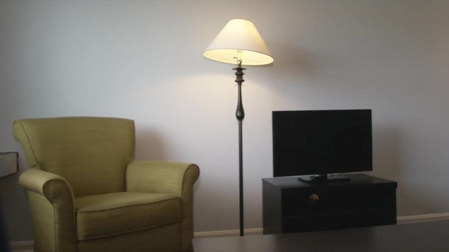 Interior of Boys and Girls Haven building on Klondike Lane