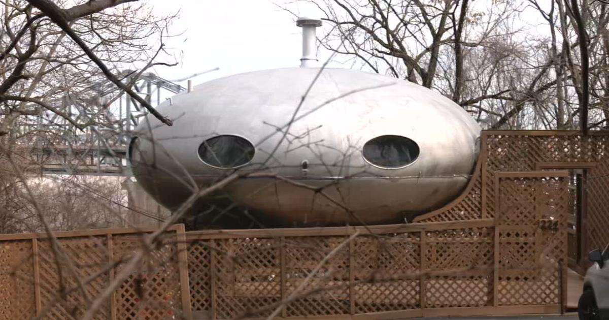Spaceship' spotted on Kentucky hillside is a house used for out-of-this  world parties | News 