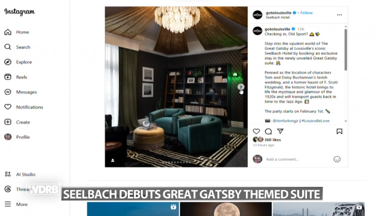 Seelbach Great Gatsby room