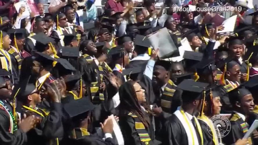 2019 class of Morehouse College celebrates gift from commencement speaker Robert Smith
