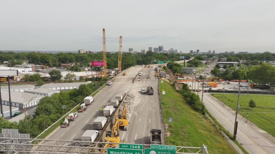 I-65 shutdown ramp 6-1-26 DRONE