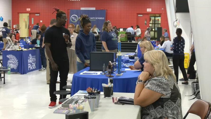 Hardin County Schools career fair 6-7-23