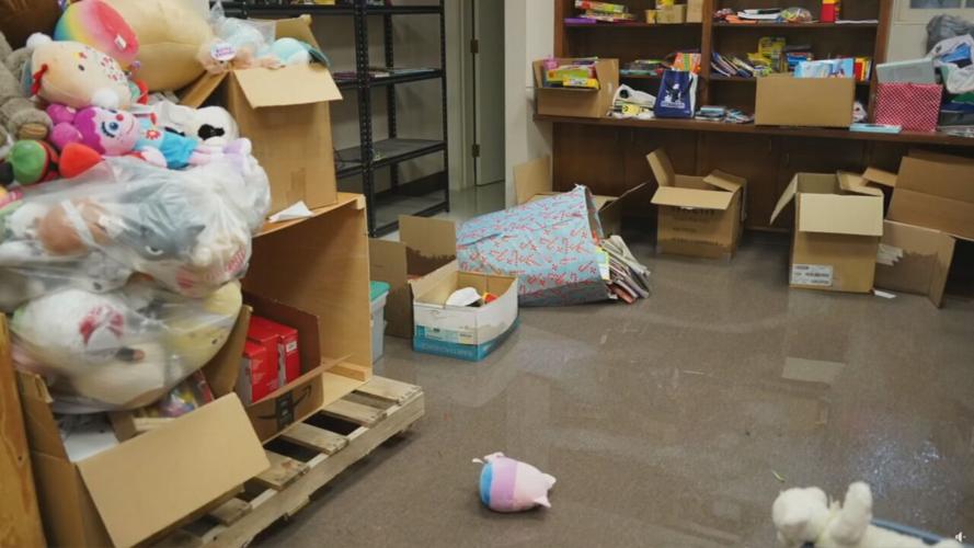 Kosair holiday donations destroyed by flooding 6-25-24
