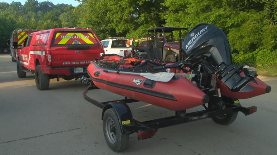 Floyds Fork water rescue