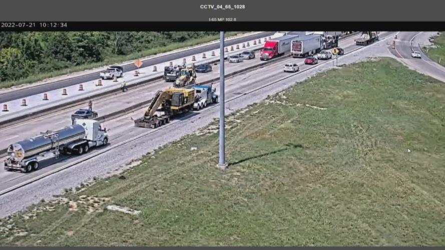 I-65 in etown blocked